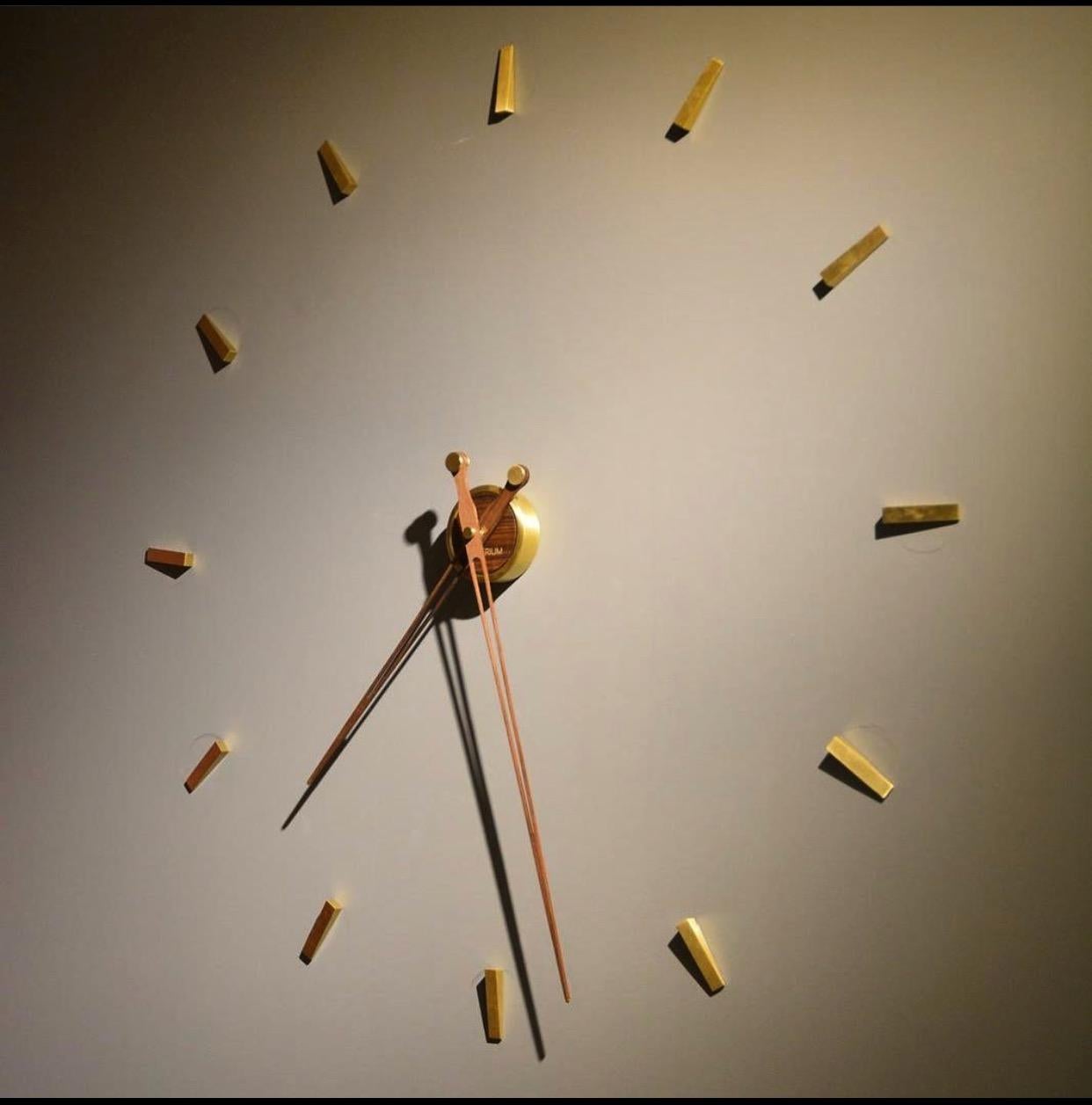 Ritmo 12 Wall Clock, Modern, Italy, 2019 For Sale 2