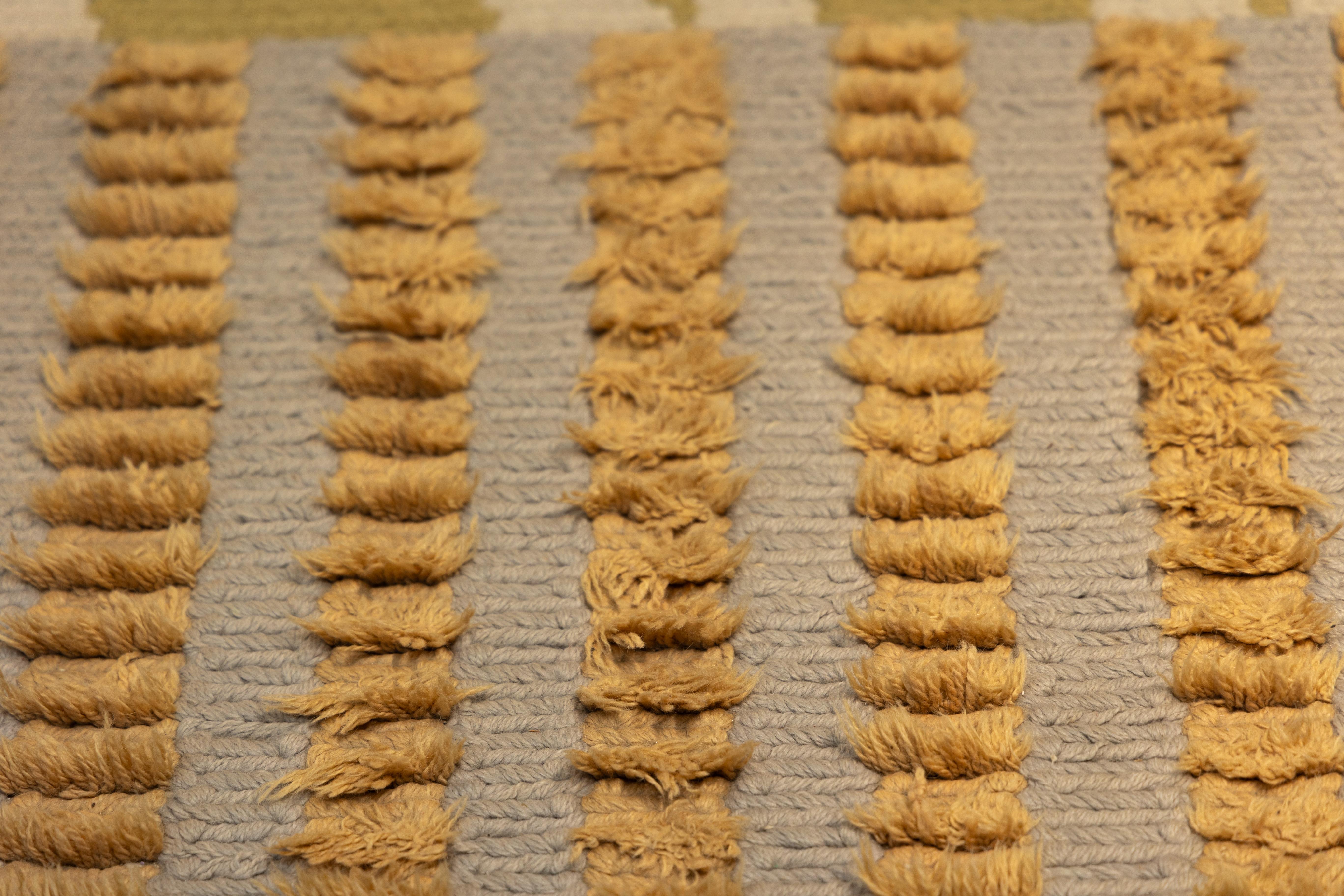 Moderno Ritmo di Olga De Amaral per casa de Amaral Grande tappeto da parete 1986 in vendita