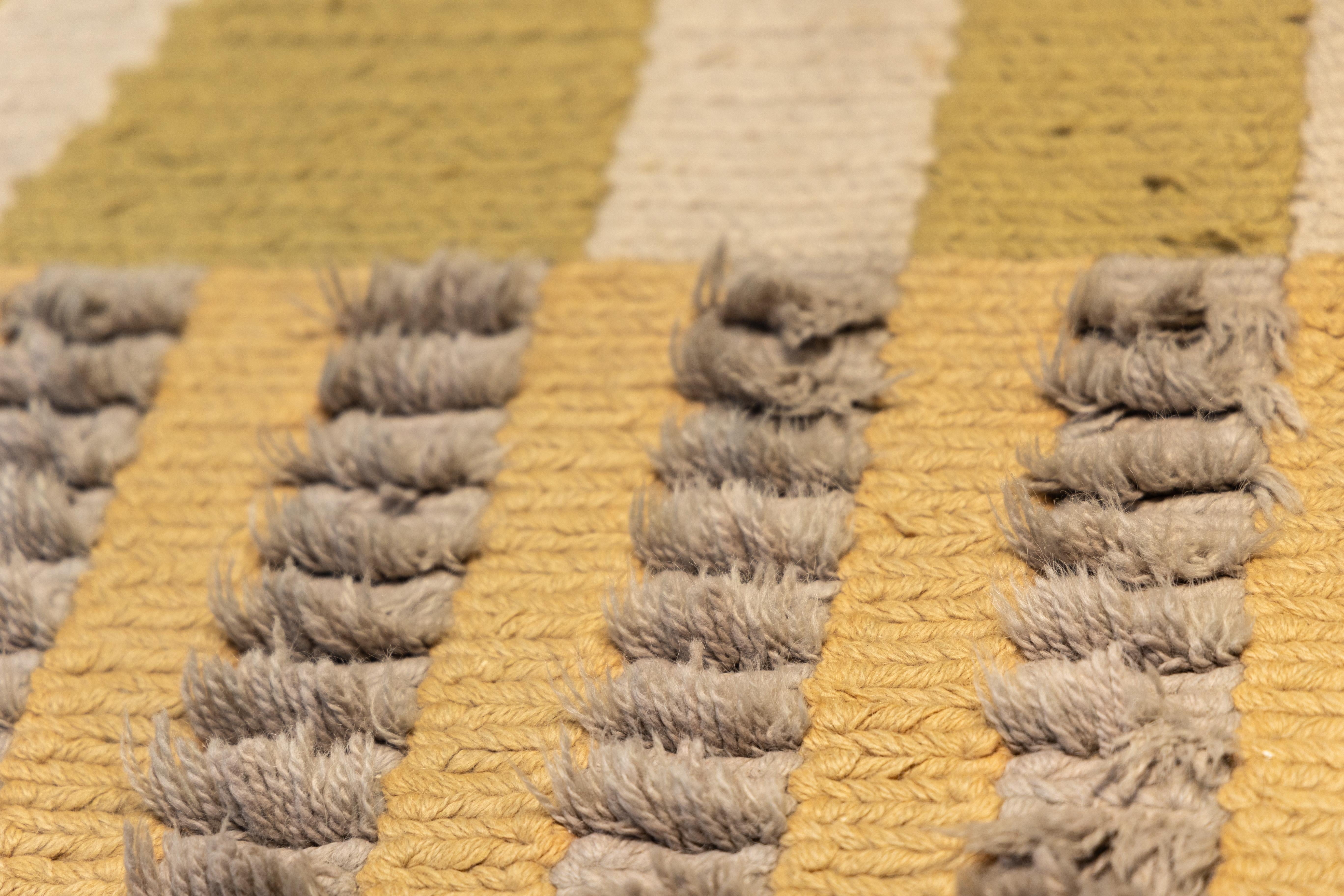 Colombiano Ritmo di Olga De Amaral per casa de Amaral Grande tappeto da parete 1986 in vendita