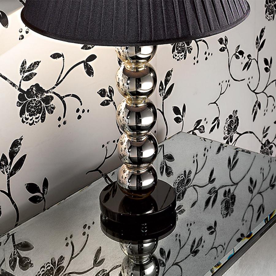 Italian Ritmo Murano Table Lamp For Sale