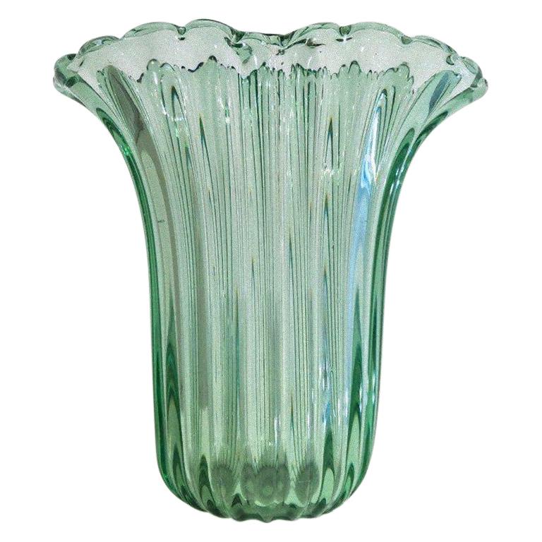 Ritorto A Coste Vase, by Archimede Seguso, Murano, 1950s