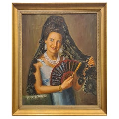 Portrait of a Spanish maiden
