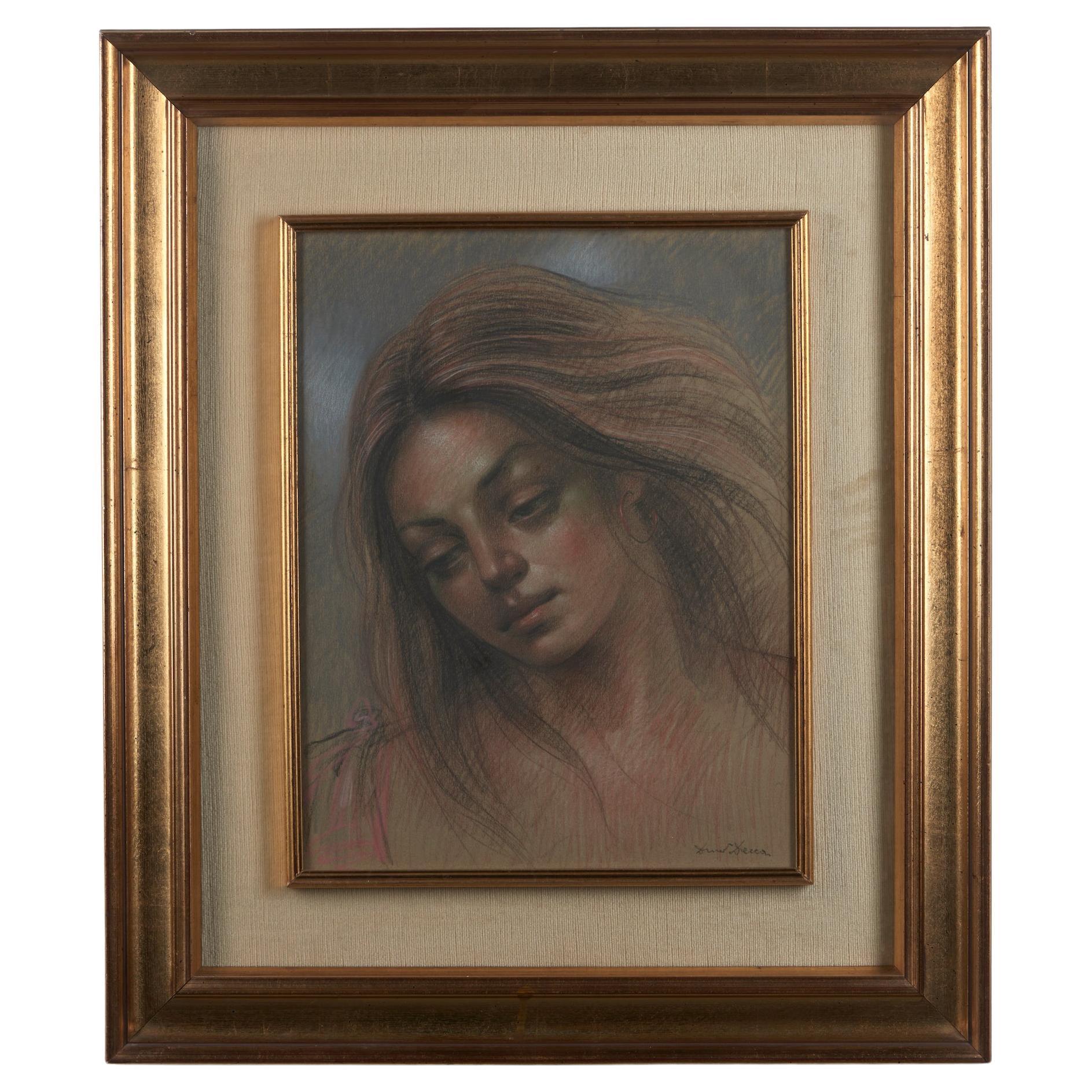 Ritratto di giovane donna For Sale