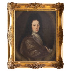 Portrait of William III oil on canvas 18th century