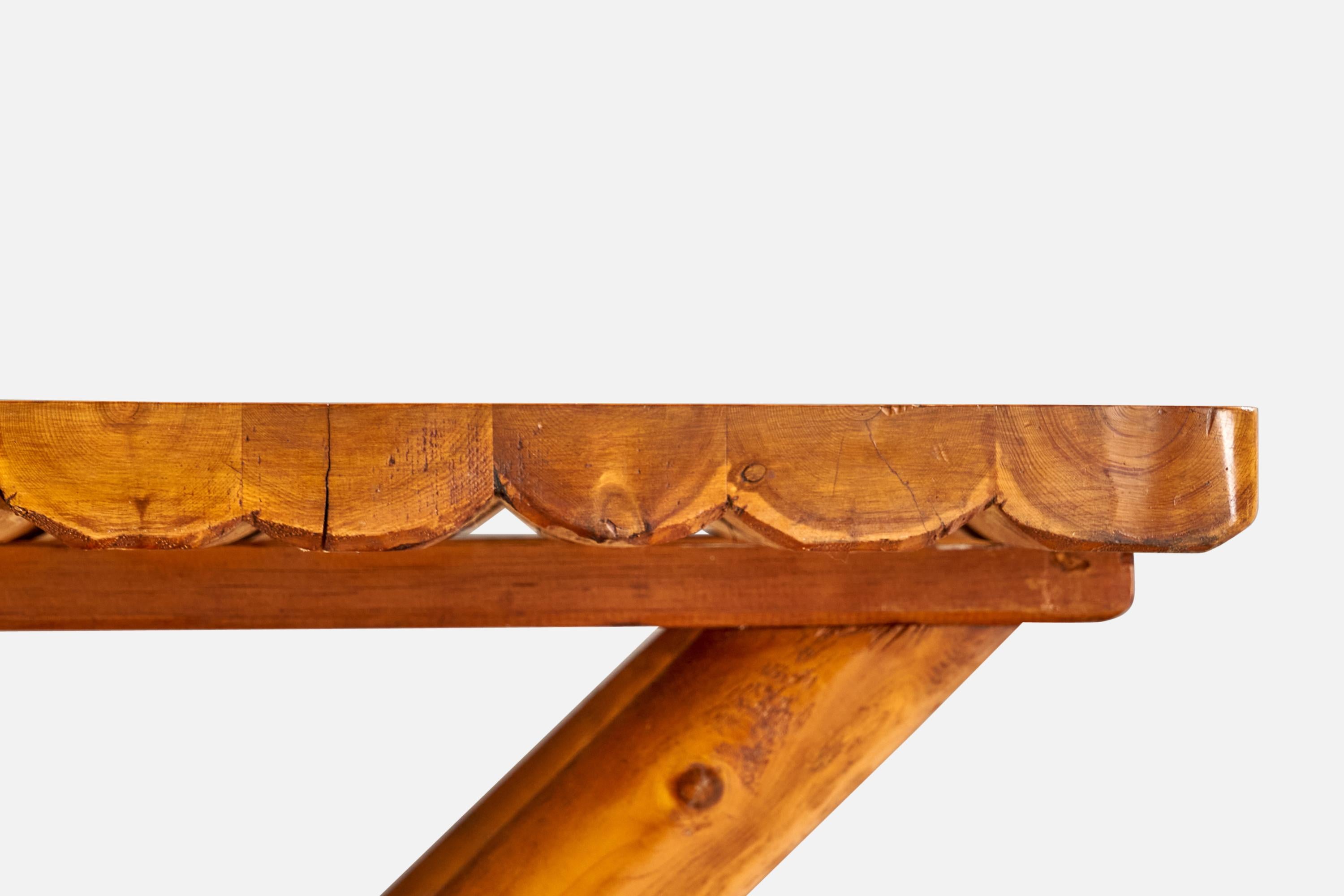 Rittenhouse Furniture, Tavolo da pranzo, Pino, USA, anni '40 in vendita 2