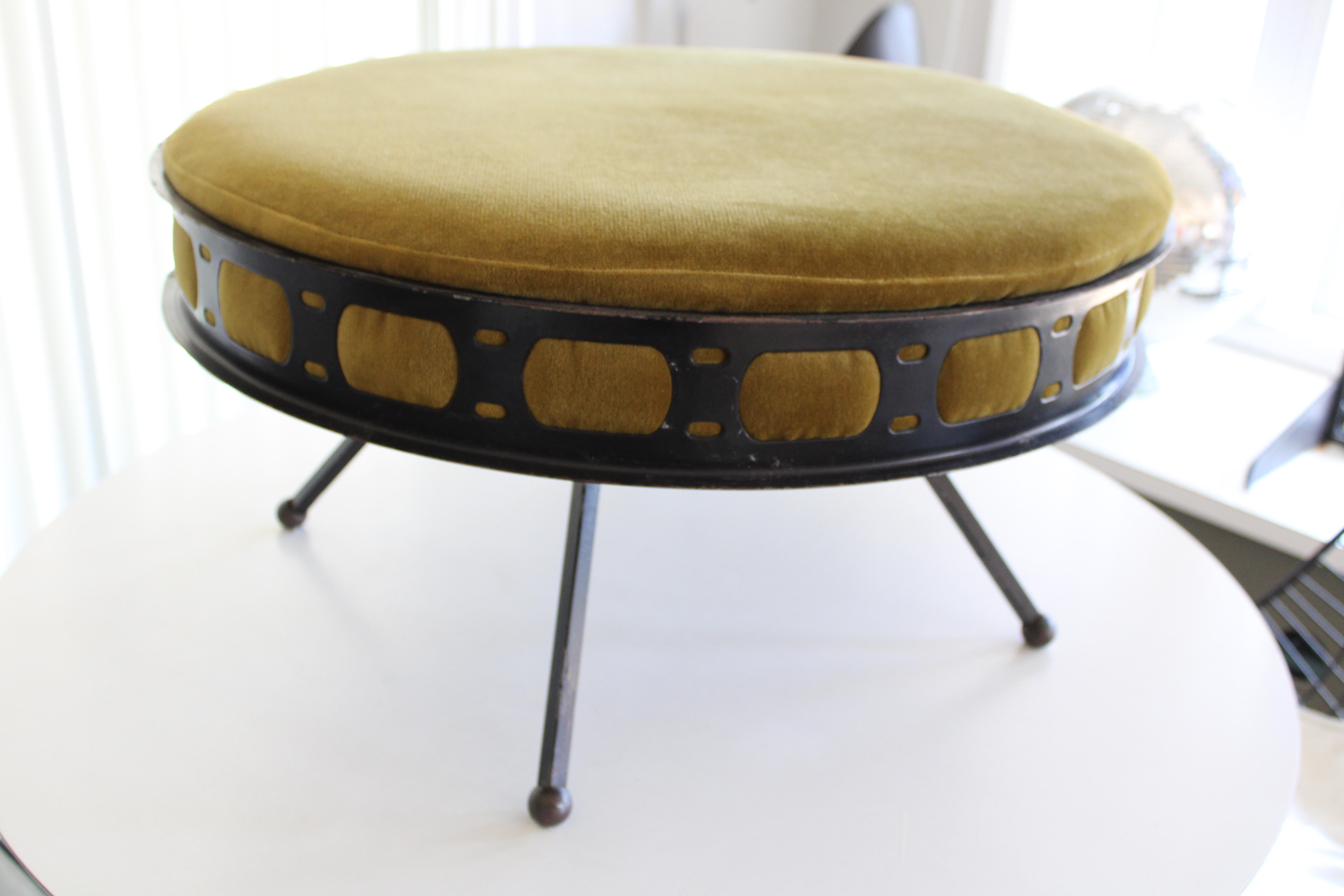 Pouf atomique Ritts Company Bon état - En vente à Palm Springs, CA
