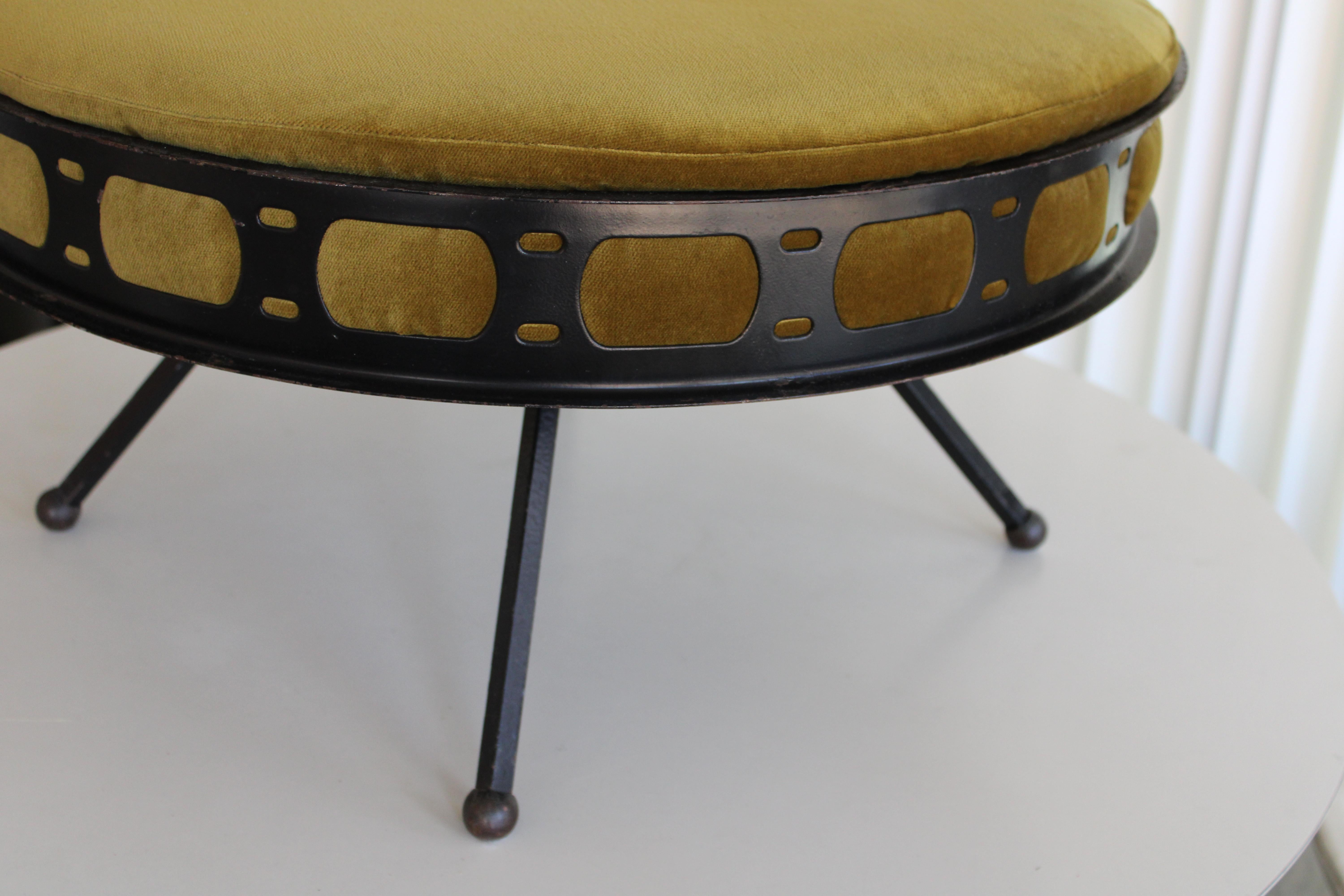 Milieu du XXe siècle Pouf atomique Ritts Company en vente