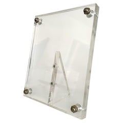Ritts Company LA Astrolite Products Cornice vintage in acrilico pesante / Lucite