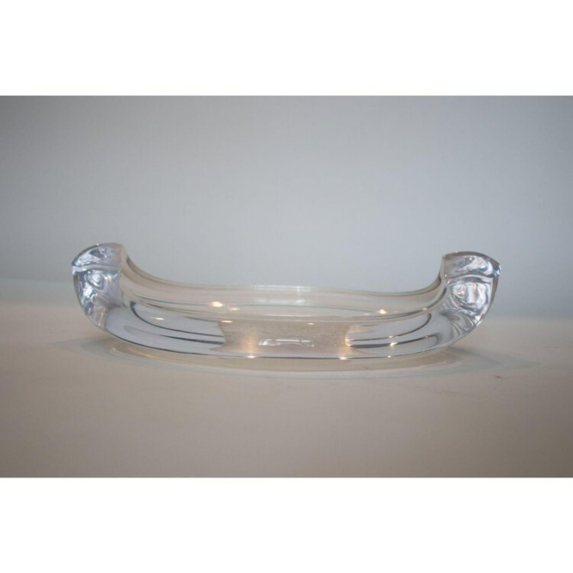 Mid-Century Modern Ritts Lucite Centerpiece for Astrolite, 1970's For Sale