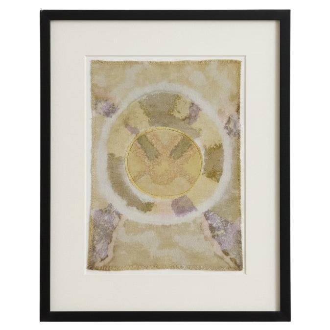 RITUAL (12) – Plant-Dyed Botanical Art on Cotton Canvas