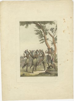 Danse africaine : Expressions du patrimoine culturel dans une cérémonie africaine, 1827