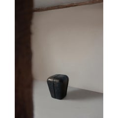 Ritual, Unique Side Table in Hemp Crete by Lucas Tyra Morten