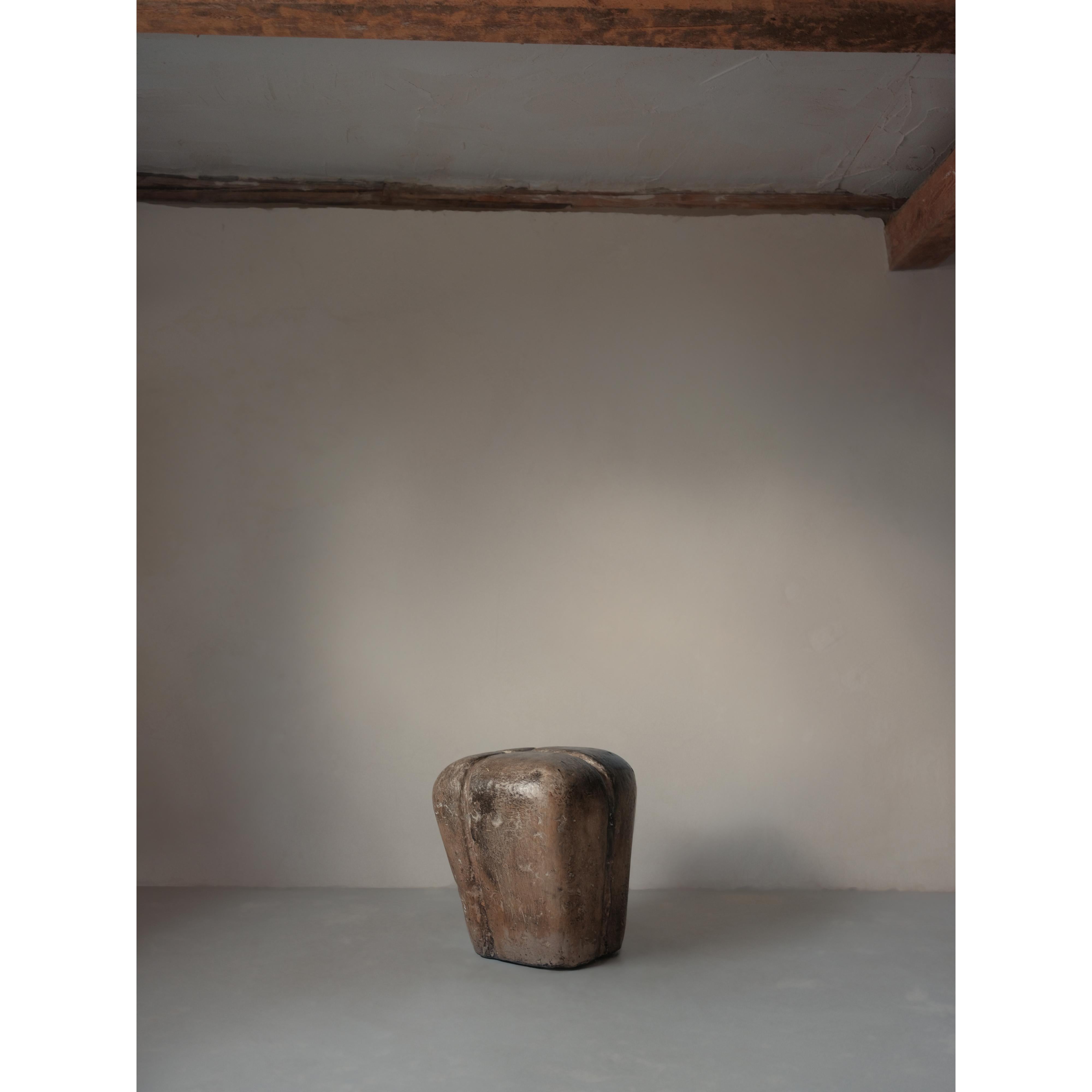 Ritual, Unique Side Table in Hemp Crete by Lucas Tyra Morten (Sonstiges) im Angebot