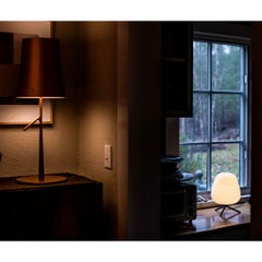 ‘Rituals 3’ Hand Blown Opaline Glass Table Lamp in White for Foscarini