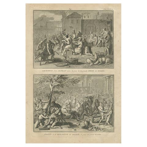 Rituals of the Sun: Sacrifice and Feast in Honor of Solar Deities, circa 1740