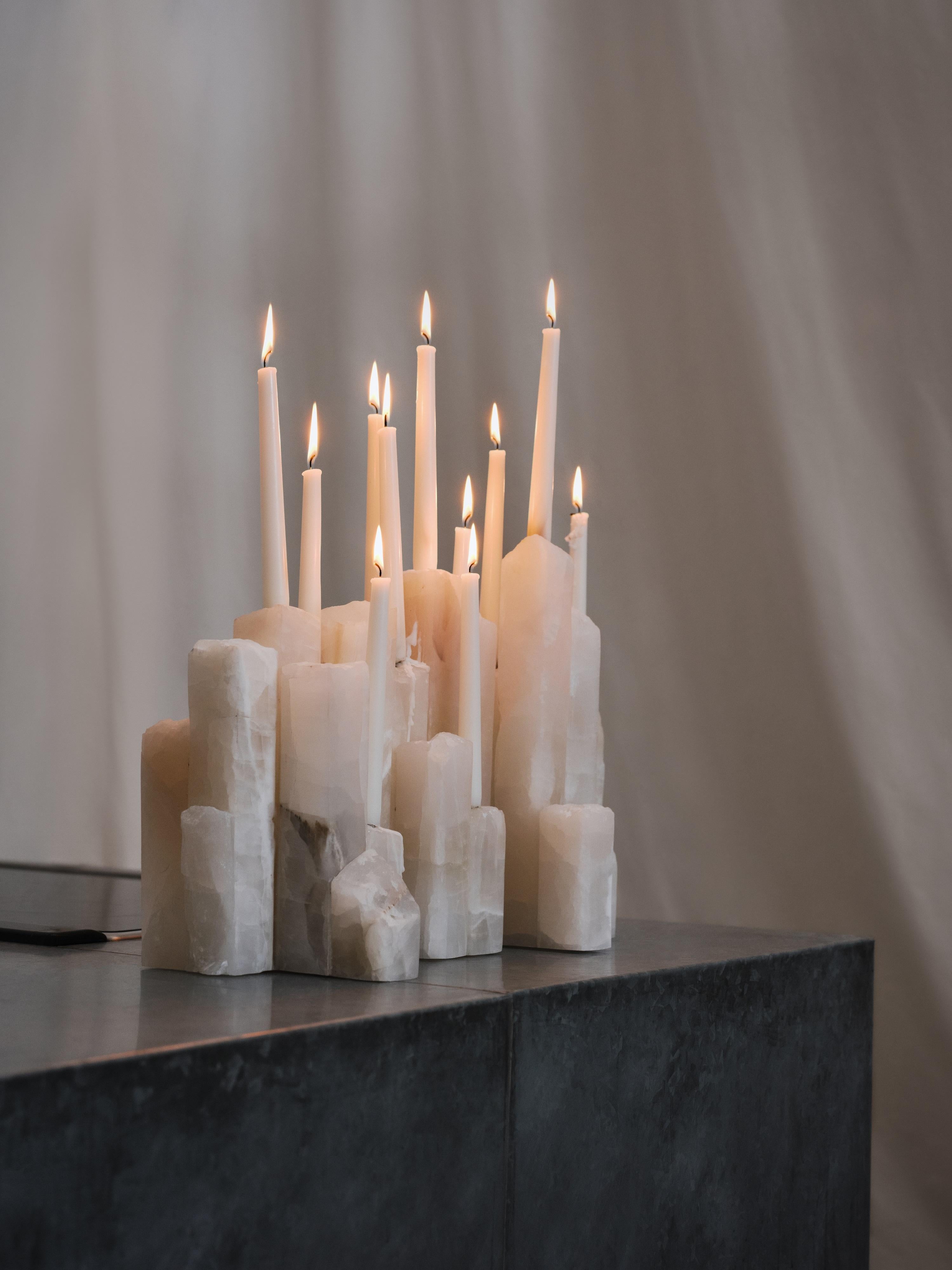 Postmoderne Candélabre Ritus Tres d'Andres Monnier en vente