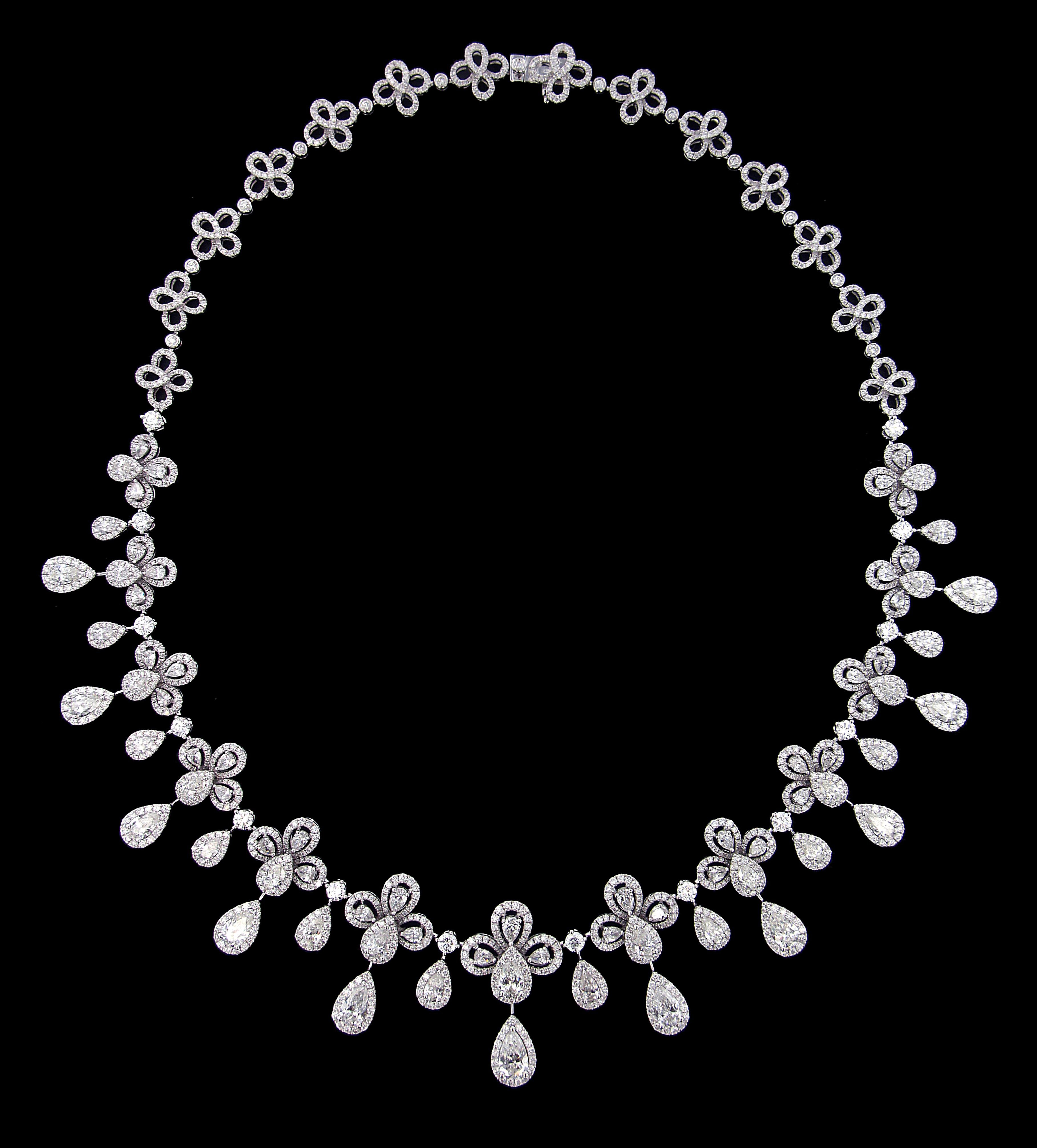 chain diamond chandelier