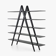 Riva 1920 A-BOOK Bookshelf - Design by Fabio Di Bartolomei W 240 cm / 94.5 in