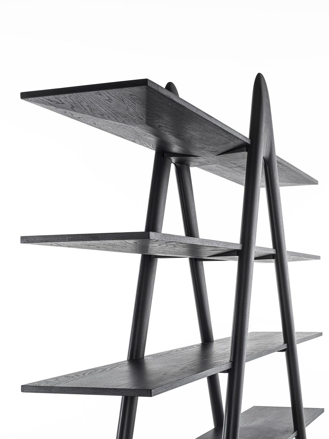 Riva 1920 A-BOOK Bookshelf - Design by Fabio Di Bartolomei W 240 cm / 94.5 in In New Condition For Sale In Alcamo, IT
