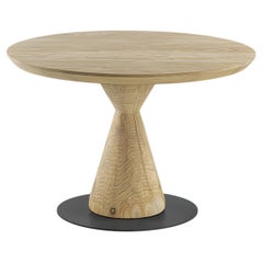Table de salle à manger d'extérieur Riva 1920 Apex en bois de cèdre avec deux tabourets