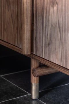 Riva 1920 AQUA Sideboard – Solid Walnut Sideboard by LCM Marin Design Studio