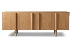 Riva 1920 AQUA Sideboard Solid Walnut Sideboard by LCM Marin Design Studio - Oak