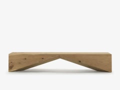 Riva 1920 Bridge Bench - Design by C.R.&S., W 240 cm (94.5 in)