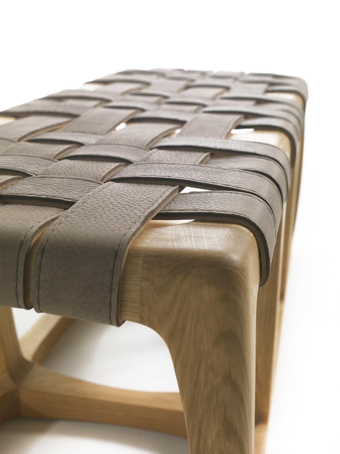 Riva 1920 Bungalow Bench - Design by Jamie Durie, W 121 cm (47.6 in) In New Condition For Sale In Alcamo, IT