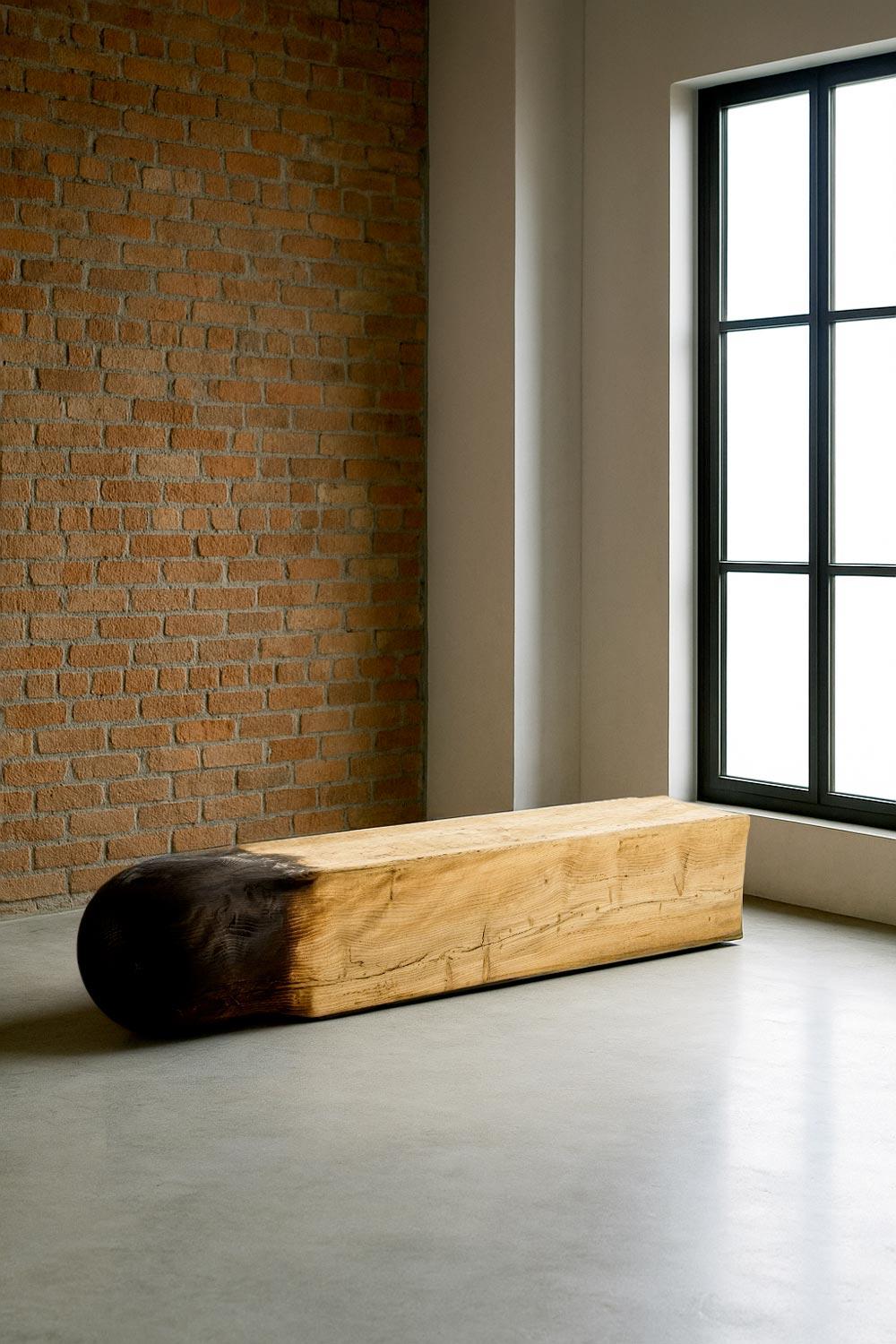 Banc Riva 1920 CE(D)RINO
Conception : Domenico Orefice & Claudia Valeriani

Le banc CE(D)RINO est une interprétation audacieuse du design contemporain, où l'artisanat et l'ironie se rencontrent dans un objet sculptural unique. Sculpté dans un seul