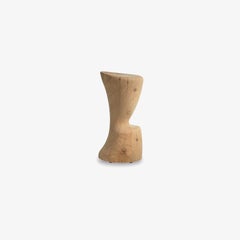Riva 1920 Coppa - Solid Cedar Bar Stool Sculpted from a Single Block