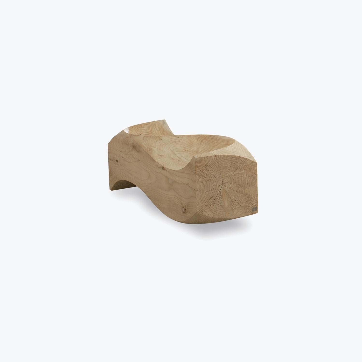Riva 1920 Love Seat Bench – Design by Jake Phipps, W 125 cm (49.2 in) In condizioni Nuovo in vendita a Alcamo, IT