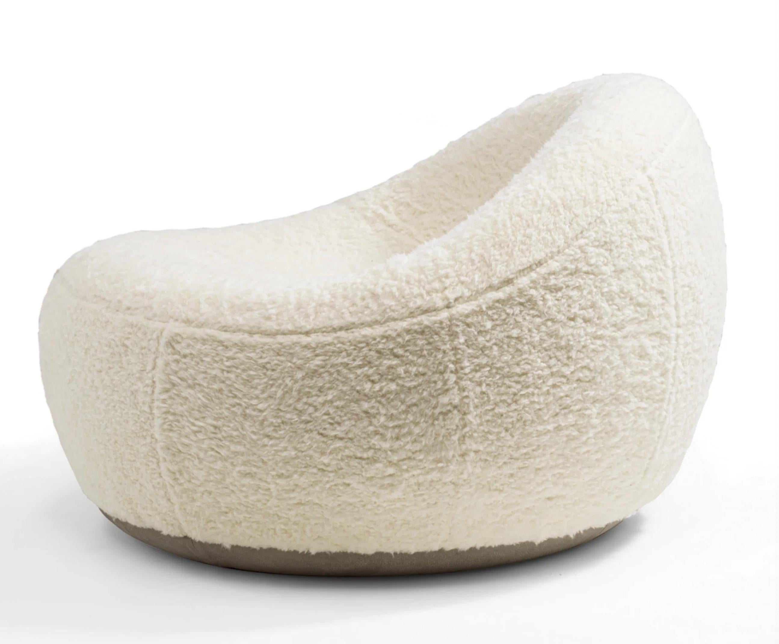 Riva 1920 MAUI RELAX Swivel armchair – Design by Terry Dwan Ø 90 cm / 35.4 in In condizioni Nuovo in vendita a Alcamo, IT