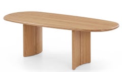 Riva 1920 Medialuna – Oak Dining Table by Authentic Design 260 cm 102.4in