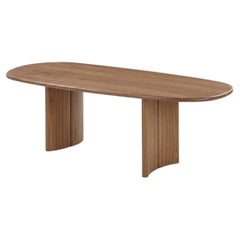 Riva 1920 Medialuna – Walnut Table by Authentic Design 220 cm 86.6in
