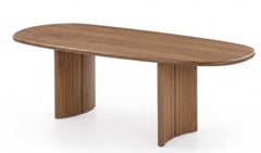 Riva 1920 Medialuna – Walnut Table by Authentic Design 280 cm 110.2 in