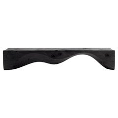 Riva 1920 Mountains Bench - Hsiao-Ching Wang Cedar Wood W 240 cm (94.5 in) Black