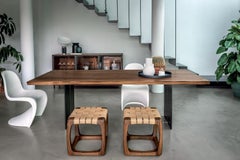 Riva 1920 NATURA Natural Sides Table - Design by C.R.&S. W 280 cm / 110.2 in