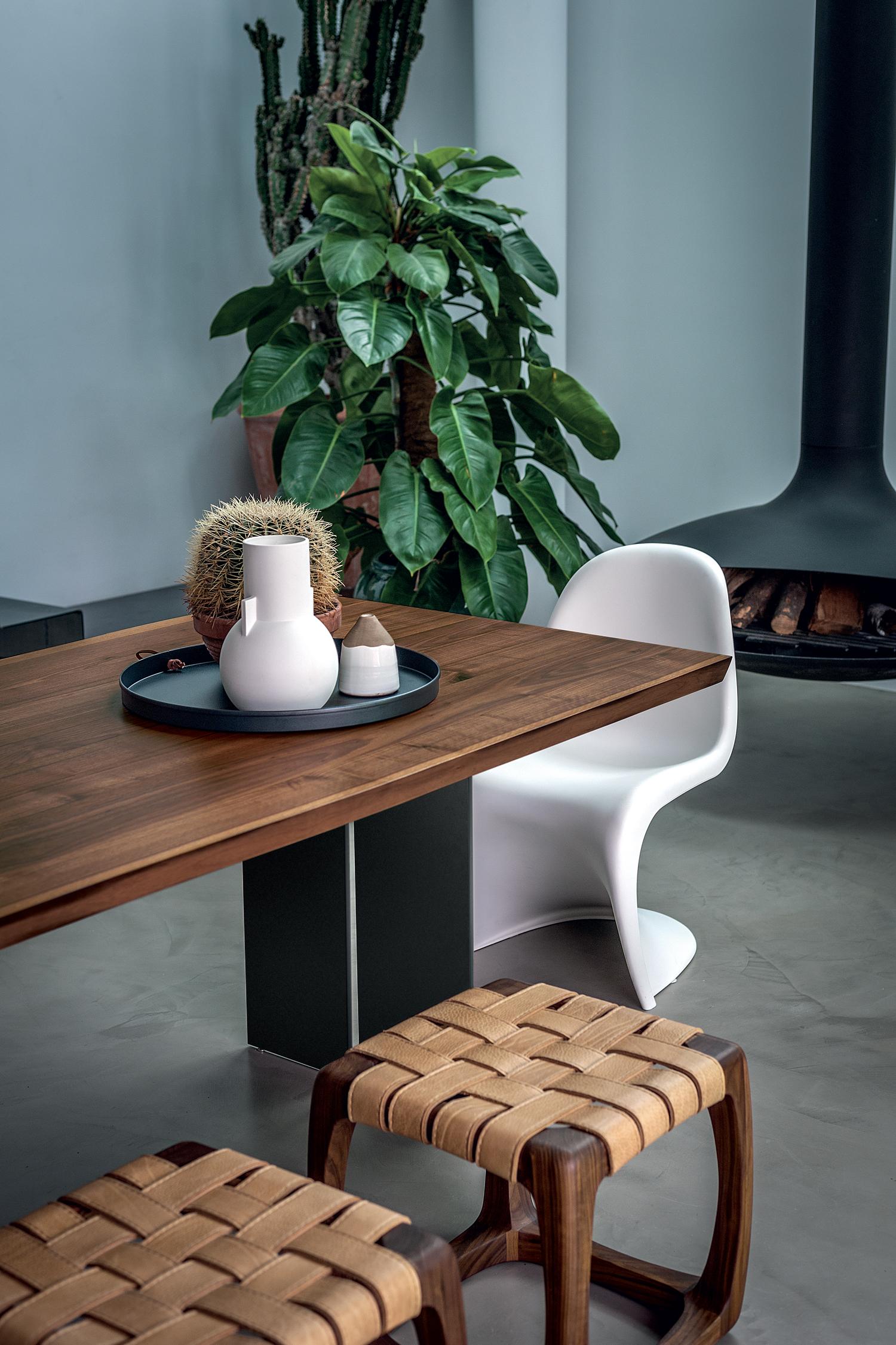 Mesa auxiliar Riva 1920 NATURA Natural - Design by C.R.&S. Anchura 280 cm / 110.2 in Italian en venta