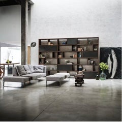 Riva 1920 PATMOS ASYMMETRICAL WHITE SOFA DE TERRY DWAN