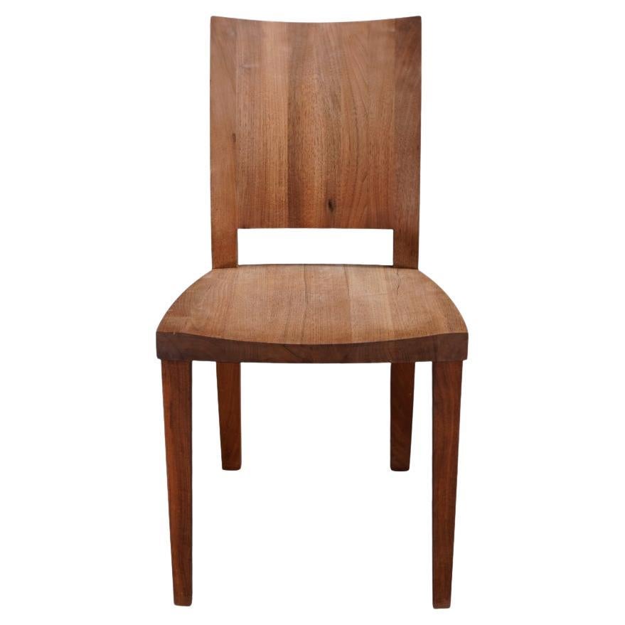 Sedie in noce Pimpinella di Riccardo Arbizzoni, Riva 1920, set di quattro persone in vendita