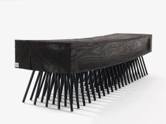 Banco Spazzola Riva 1920 diseño de Fabio Lo Jacono, Anch 180 cm - Vulcano