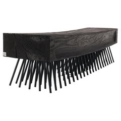 Riva 1920 Spazzola Bench design by Fabio Lo Jacono, W 180 cm (70.9 in) - Vulcano