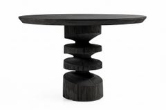Riva 1920 TORNADO – Solid Cedar Wood Dining Table by Isabelle Rigal - Vulcano