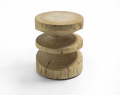 Tabouret Riva 1920 TORNADO - Tabouret en bois de cèdre massif par Isabelle Rigal