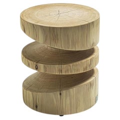 Tabouret Riva 1920 TORNADO - Tabouret en bois de cèdre massif par Isabelle Rigal