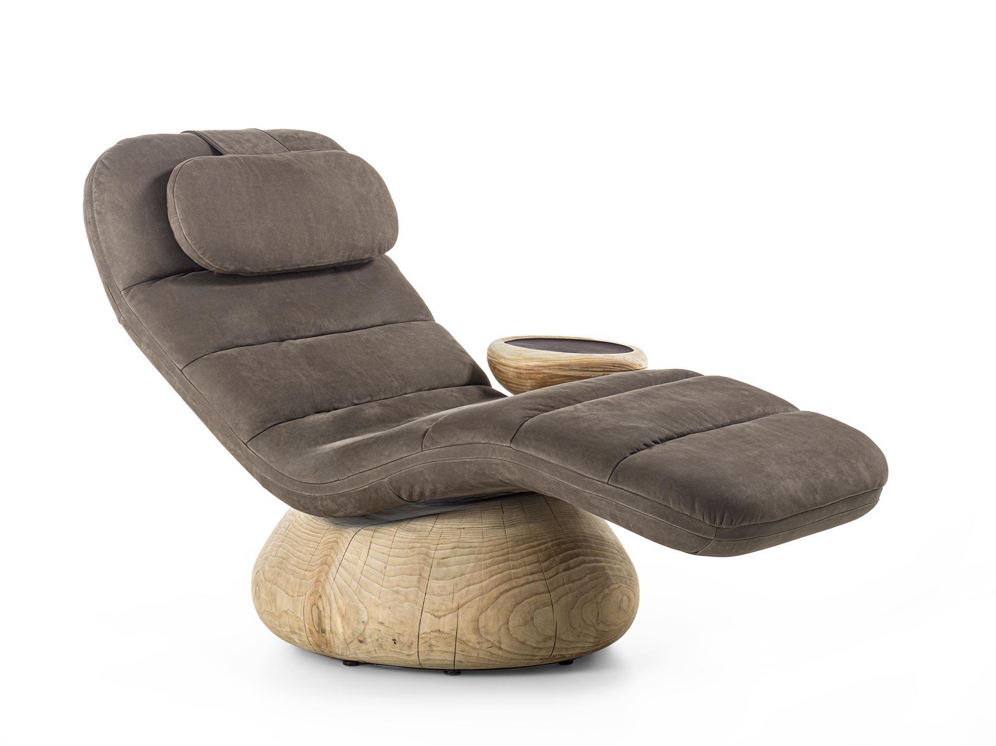 Italian Riva 1920 Totemica Chaise Longue - Design by Claudio Bellini For Sale