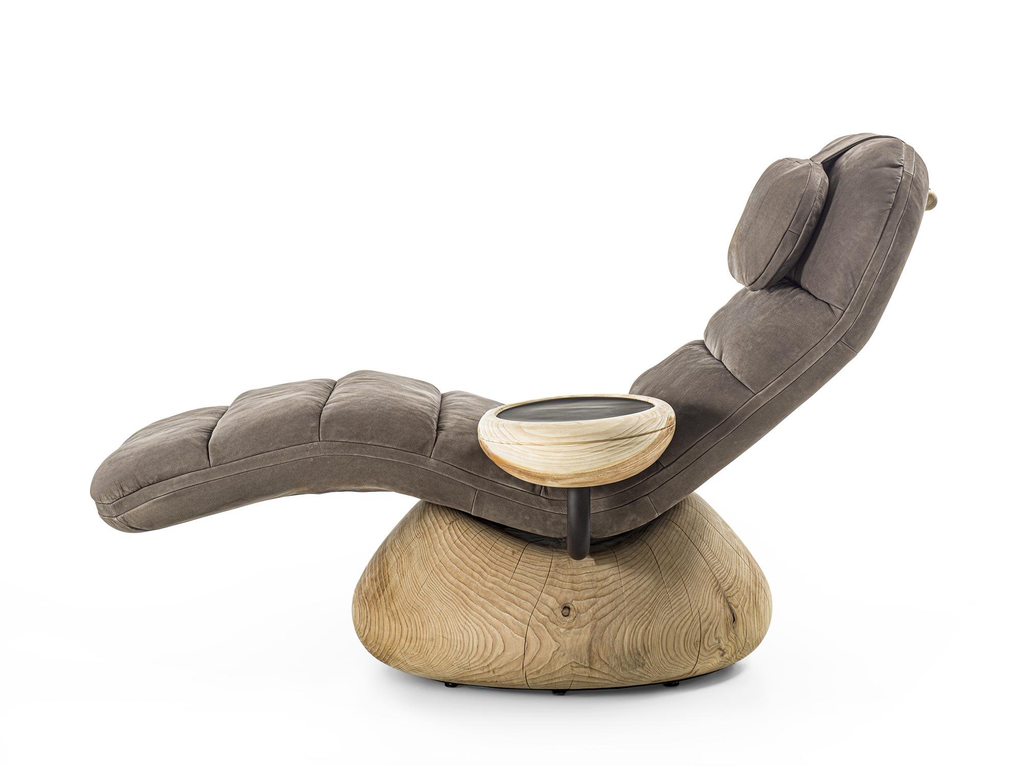 Riva 1920 Totemica Chaise Longue - Design by Claudio Bellini In New Condition For Sale In Alcamo, IT