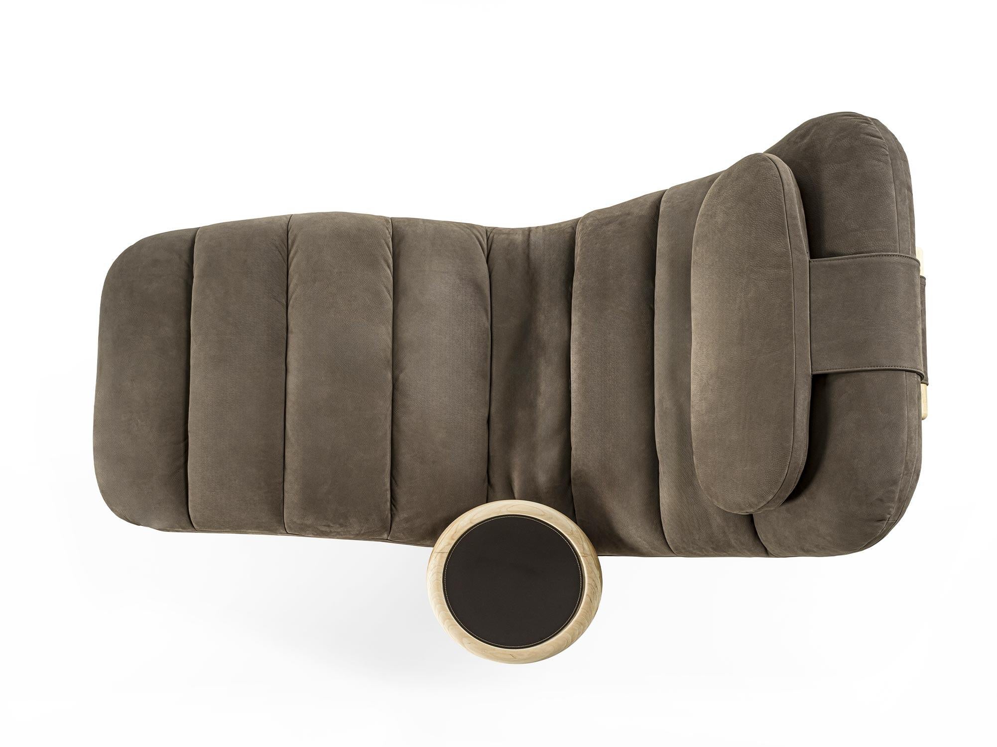 Riva 1920 Totemica Chaise Longue - Design by Claudio Bellini For Sale 1