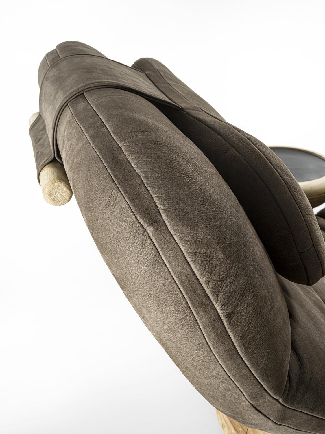 Riva 1920 Totemica Chaise Longue - Design by Claudio Bellini For Sale 2