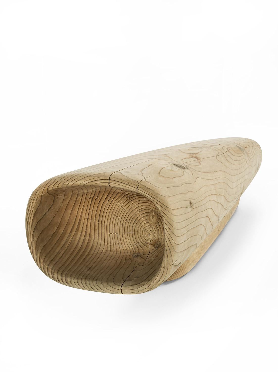 Contemporary Riva 1920 TRAVETTO Bench - Design Studio Sostanza For Sale